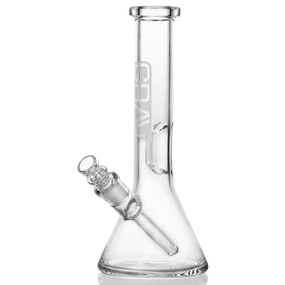 Grav® 8” Beaker Base Water Pipe - Clear