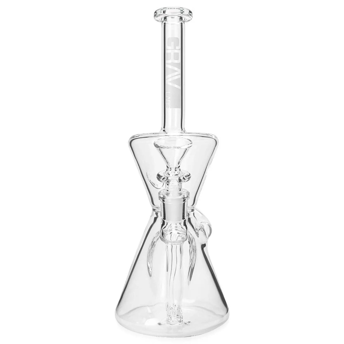 Grav® 10” Hourglass Recycler Bong