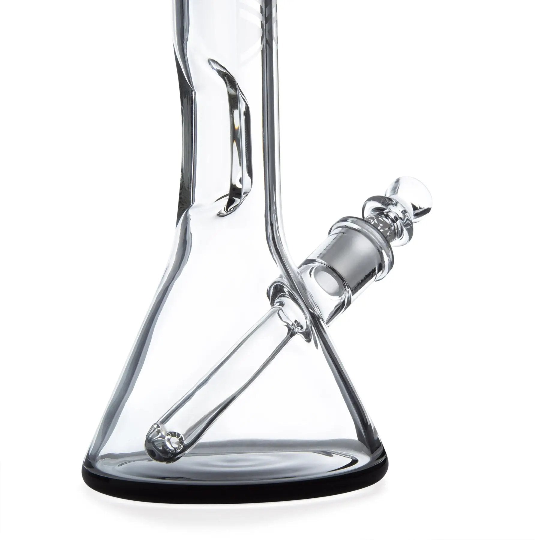 Grav® 8” Beaker Base Water Pipe - Black