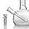Grav® 8” Bubble Base Beaker Bong - Clear