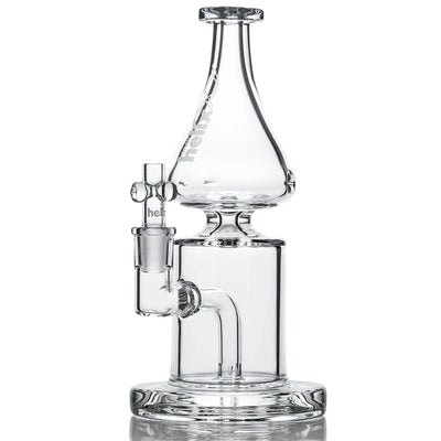 Grav® 9” Helix Flare Base Bong w. Fixed Downstem