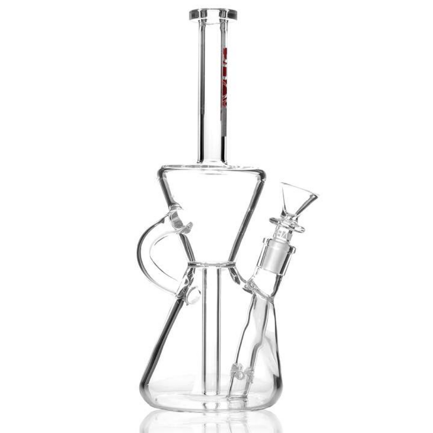 Grav® 10” Hourglass Recycler Bong