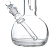 Grav® 8” Bubble Base Beaker Bong - Clear