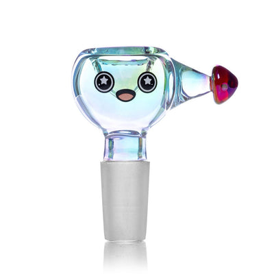 Hemper Trippy Shroom Bong Bowl - 14mm Male 🍄