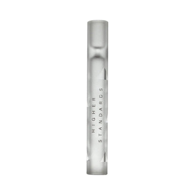 Higher Standards Frosted Glass Taster Pipe