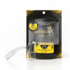 Honeybee Herb Black Line Deep Honey Bevel Quartz Banger