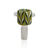 Honeybee Herb Green Line Swirl Bowl Piece