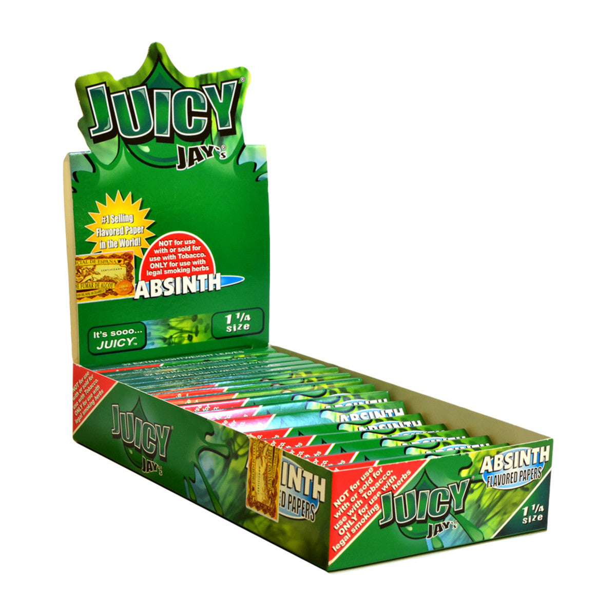 Juicy Jay's 1.25” Flavored Rolling Papers Full Box