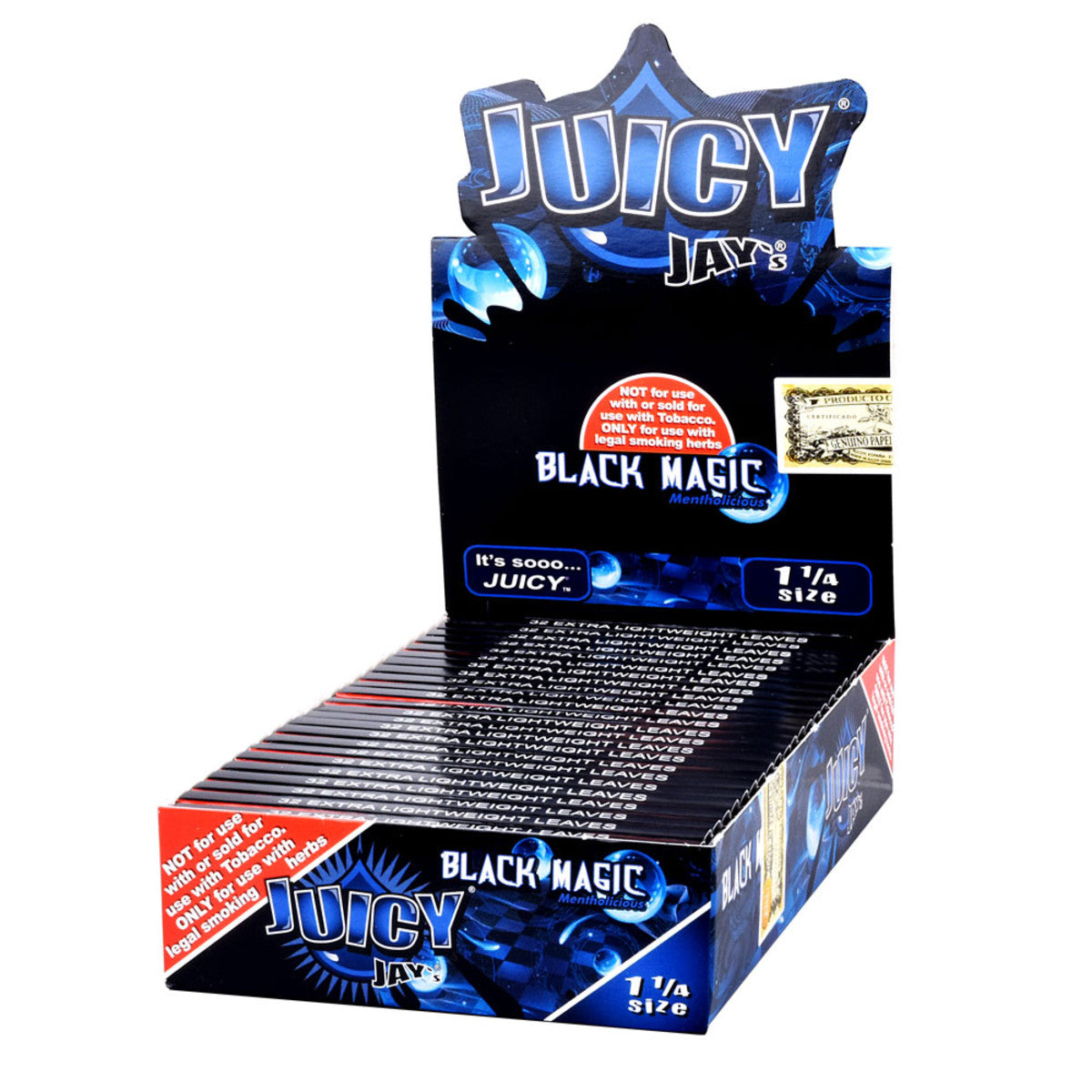 Juicy Jay's 1.25” Flavored Rolling Papers Full Box