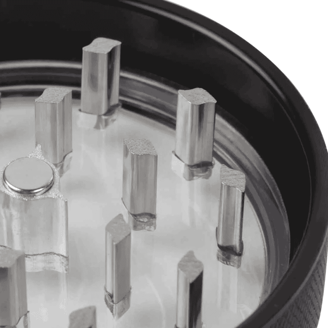 Kannastor 2.5” Clear Top Jar Body 4pc Grinder