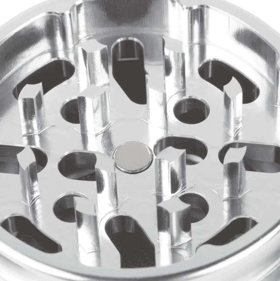 Kannastor 2.2” Clear Top Jar Body 4pc Grinder