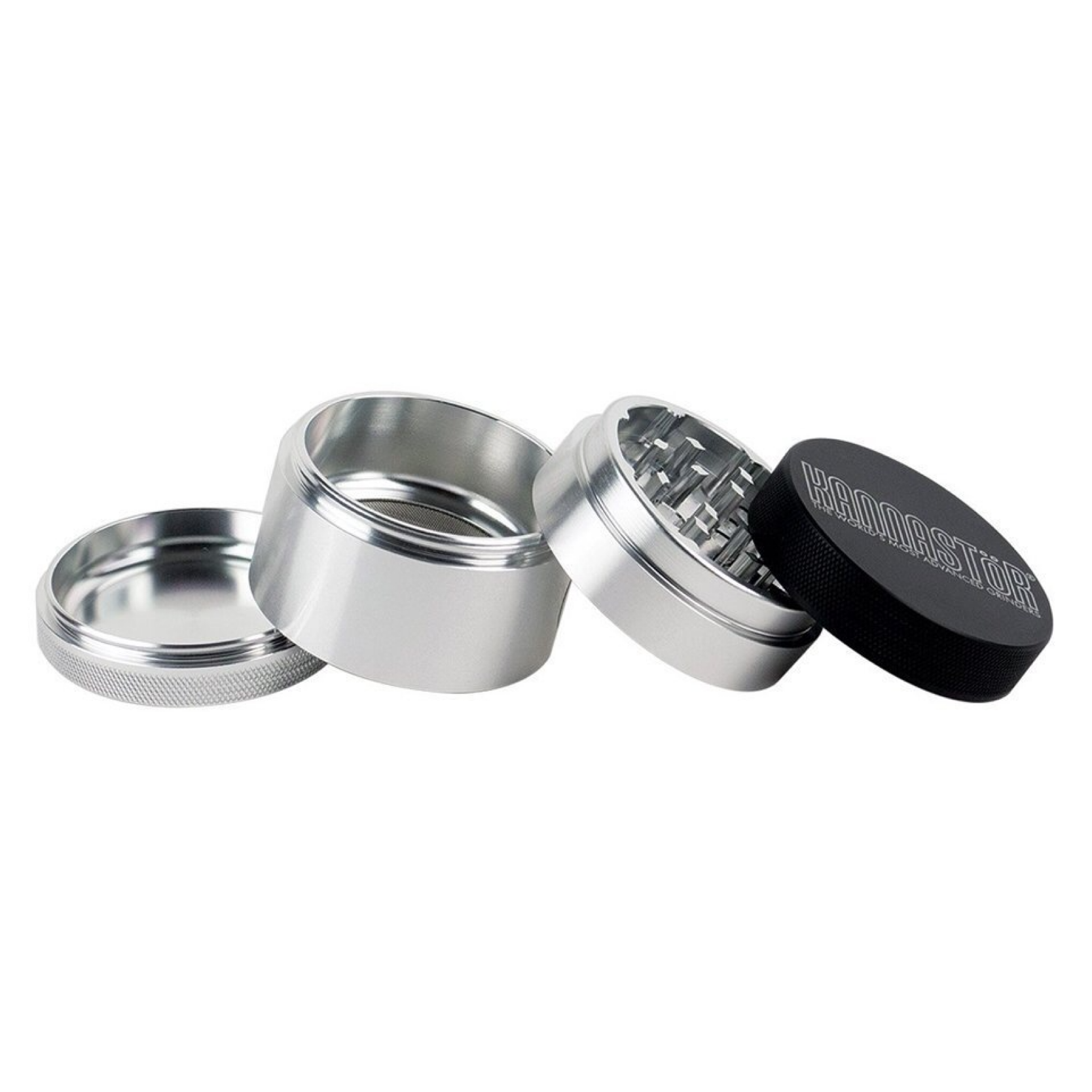 Kannastor 2.2” Solid Top 4-Piece Grinder