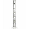 LA Pipes 24” 5mm Thick Triple Showerhead Straight Tube Bong