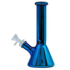 LA Pipes 8” Iridescent Glass Beaker Bong