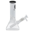 LA Pipes 8” Color Accented Mini Beaker Bong