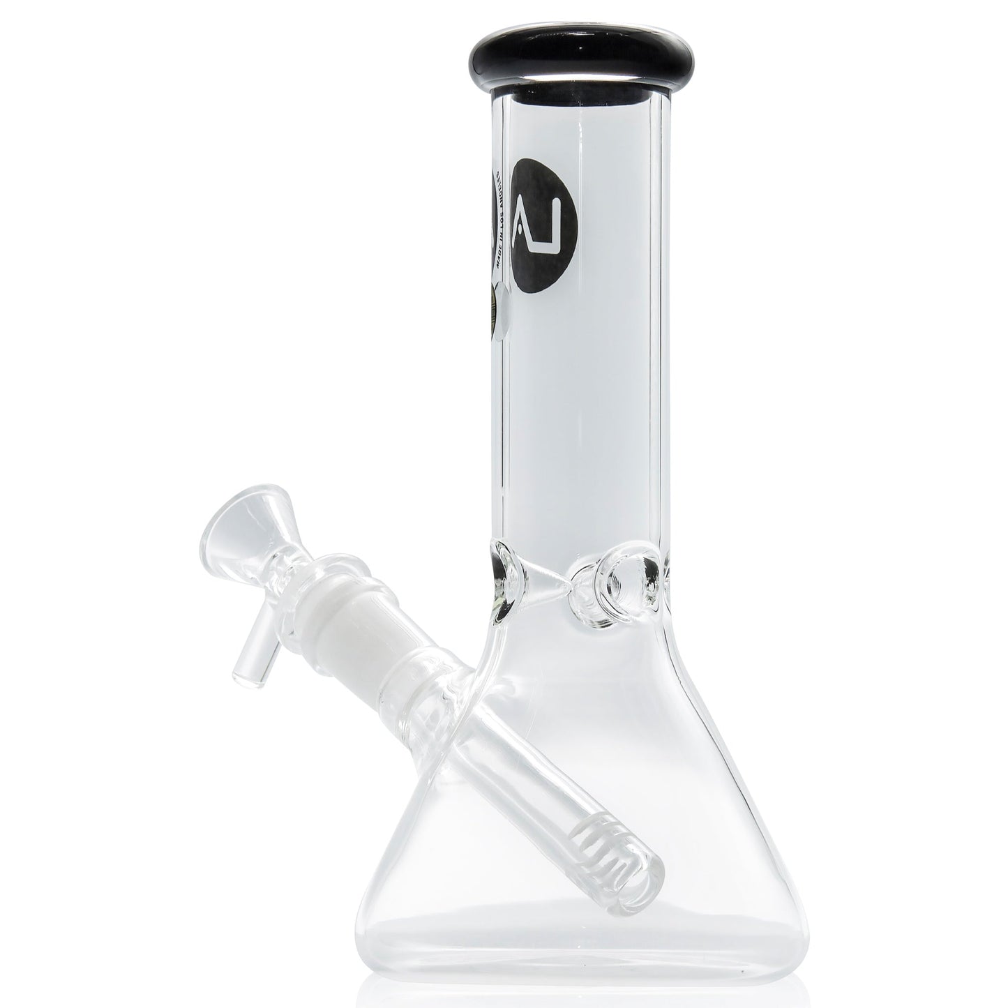 LA Pipes 8” Colored Mini Beaker Bong