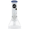 LA Pipes 8” Color Accented Mini Beaker Bong