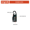 Ongrok Odor-Absorbing Carbon-lined Wallets with Lock