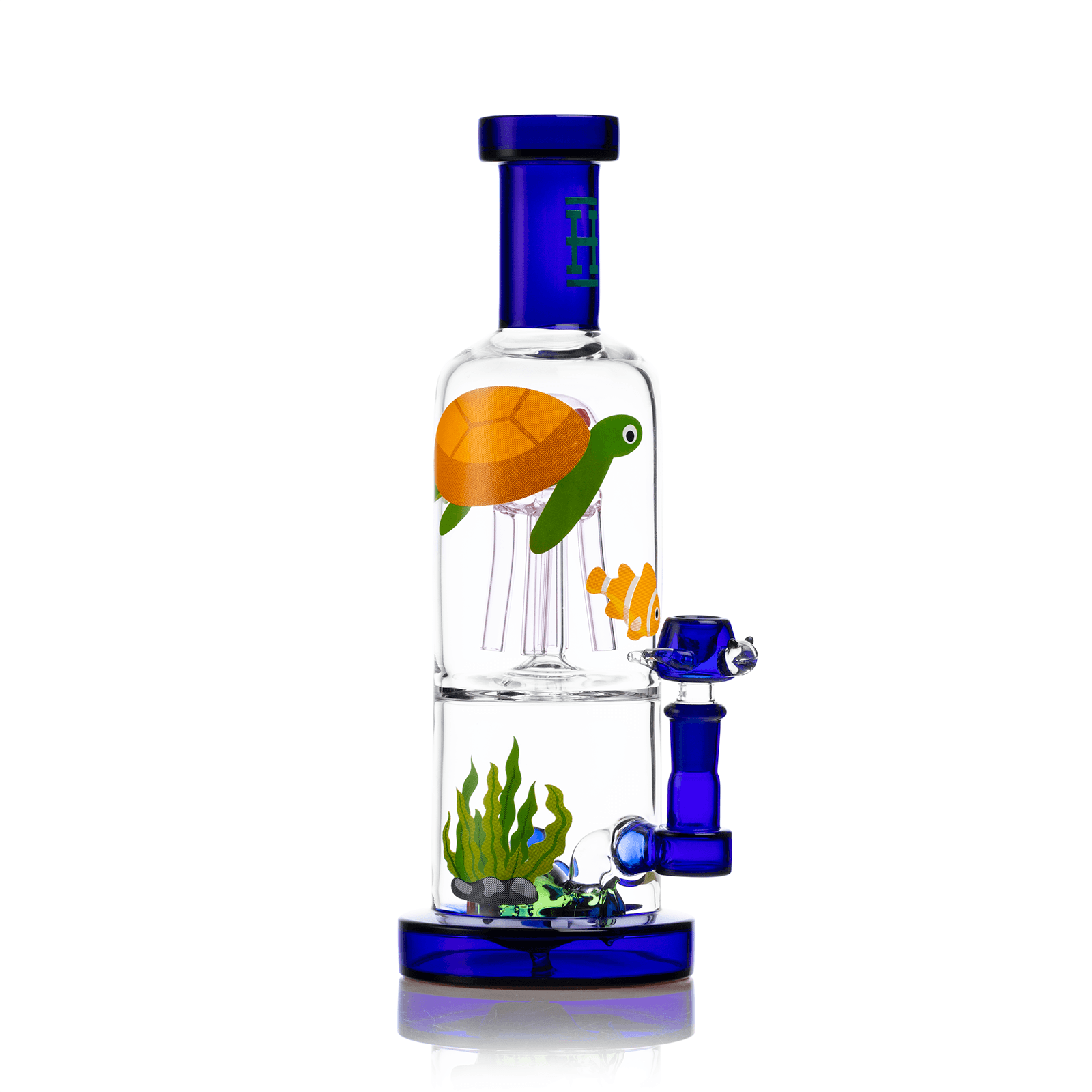 Hemper Ocean Themed Glass Bong