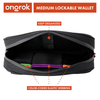 Ongrok Odor-Absorbing Carbon-lined Wallets with Lock