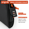 Ongrok Odor-Absorbing Carbon-lined Wallets with Lock