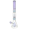 Prism Pipes Pyramid & Showerhead Perc Beaker Bong