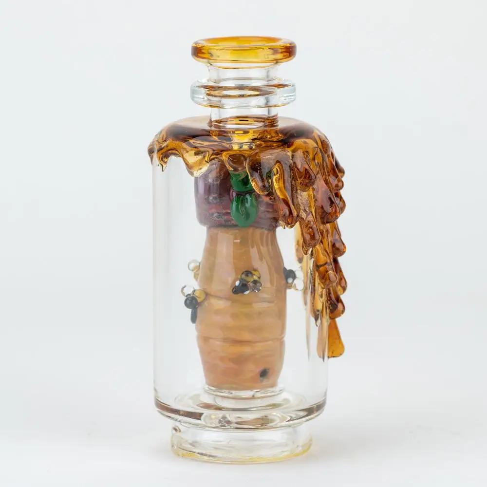 Empire Honey Bees Puffco Peak Glass Attachment Side 2
