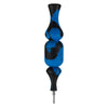 Pulsar RIP Silicone Dab Straw Blue & Black
