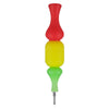 Pulsar RIP Silicone Dab Straw Rasta