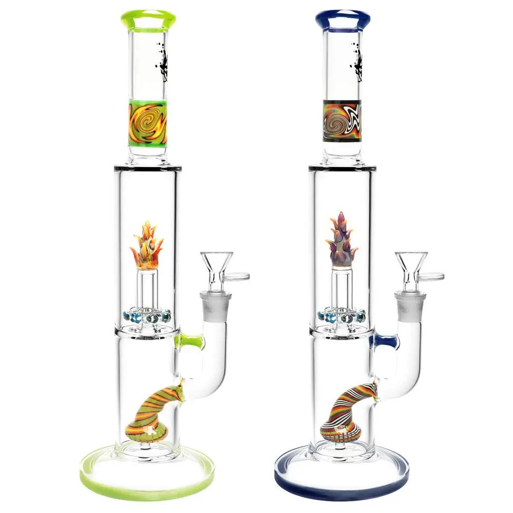 Pulsar 15” Spiral Space Glow Bong