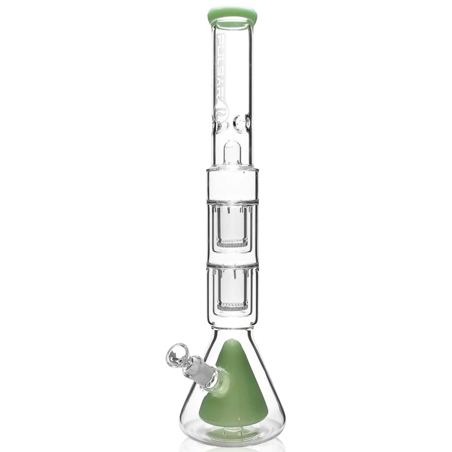 Pulsar 21.5” Quad Perc Beaker Bong