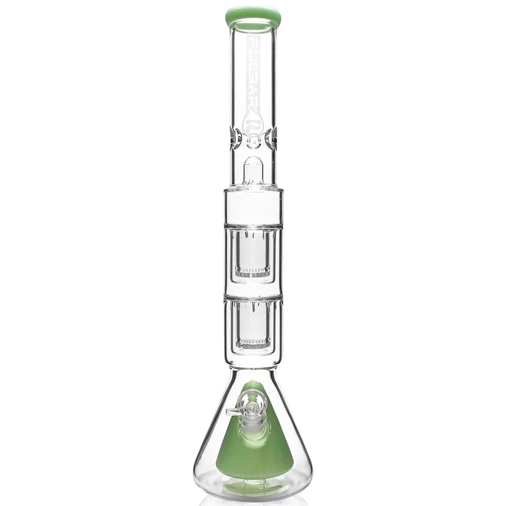 Pulsar 21.5” Quad Perc Beaker Bong