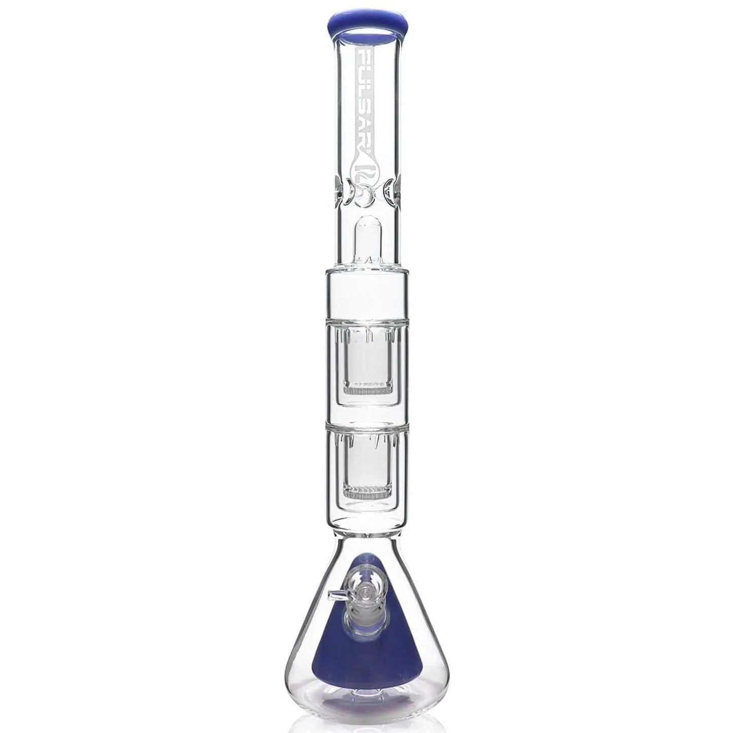 Pulsar 21.5” Quad Perc Beaker Bong