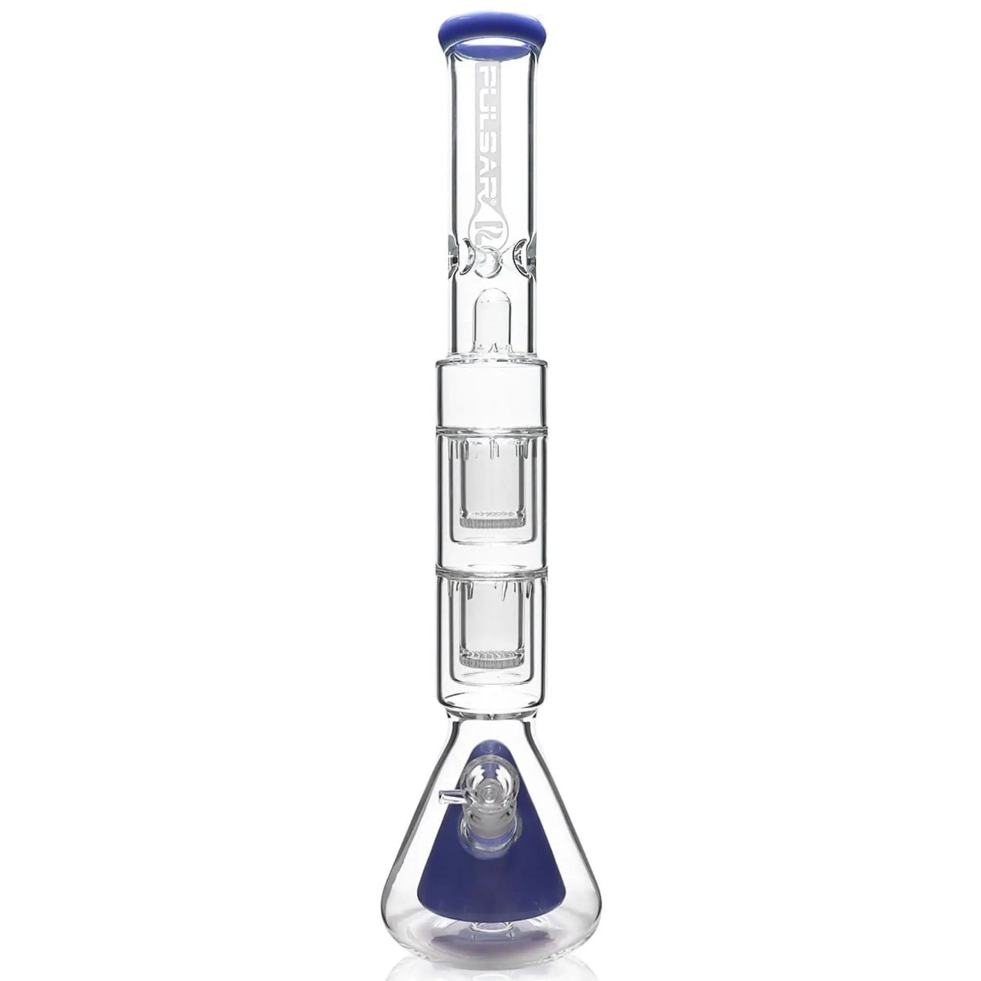 Pulsar 21.5” Quad Perc Beaker Bong