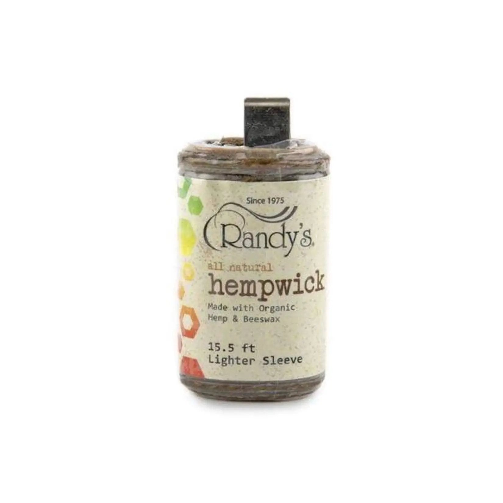 Randy’s Hemp Wick Lighter Sleeve - 15.5 ft Spool