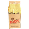 Raw Rolling Papers Crew Socks Brown