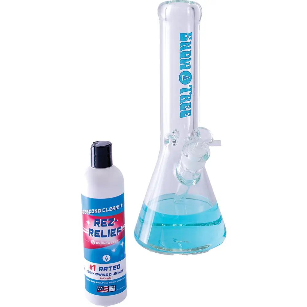 Rez Relief Bong Cleaning Solution - Safe & Effective