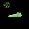Softglass Aura Token Hand Pipe - Glow in the Dark Silicone