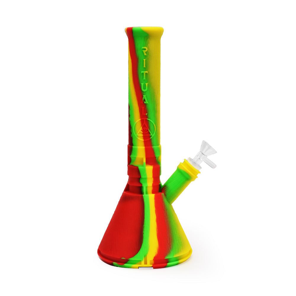 Ritual 12'' Deluxe Silicone Modular Beaker Rasta