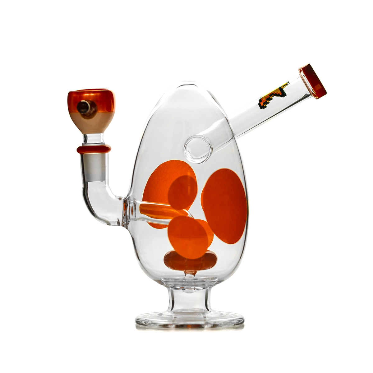 Hemper Spotted Egg Mini Bong