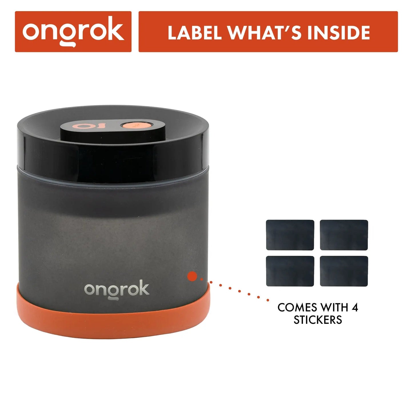 Ongrok Vacuum Pump Jar for Freshness Storage