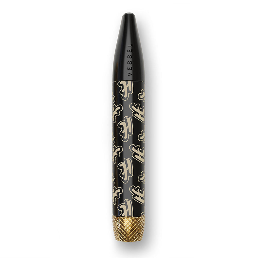 Vessel 3.5” Helix Metal One-Hitter Pipe