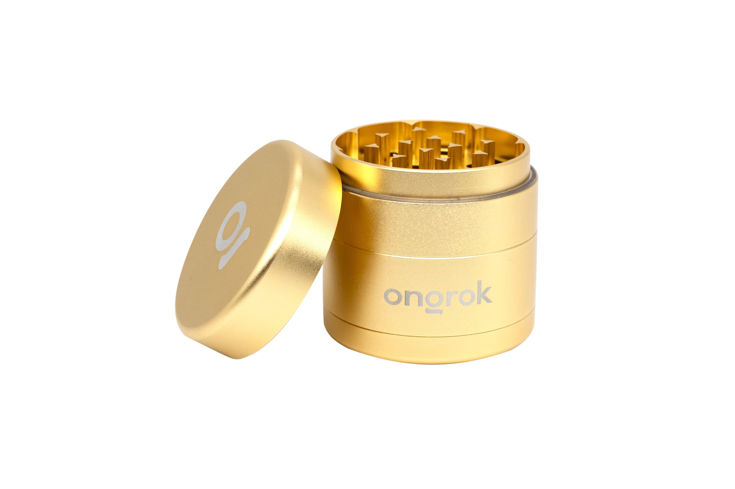 Ongrok Mini 4-Piece EZ Grinder for Easy Herb Grinding