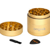 New Size! Mini 4 Piece EZ Grinder (55mm) ONGROK Gold