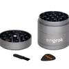 New Size! Mini 4 Piece EZ Grinder (55mm) ONGROK Gun Metal