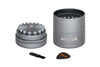 New Size! Mini 5 Piece, Flower Petal Toothless Grinder (55mm) ONGROK USA Gun Metal 