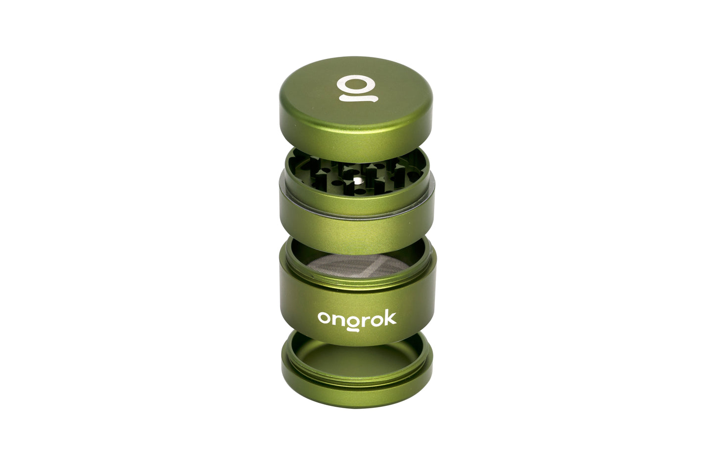 Ongrok Mini 4-Piece EZ Grinder for Easy Herb Grinding