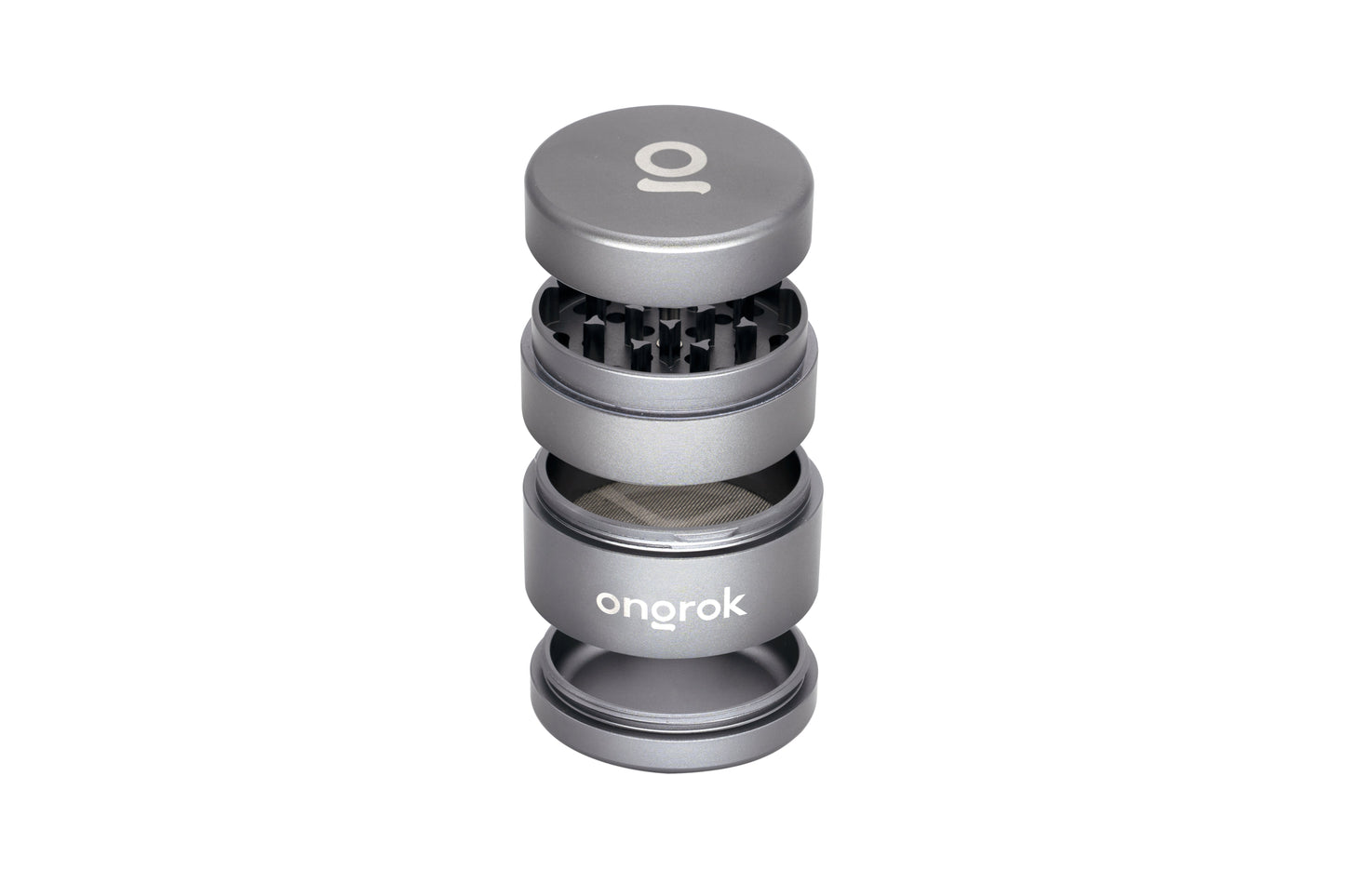 Ongrok Mini 4-Piece EZ Grinder for Easy Herb Grinding
