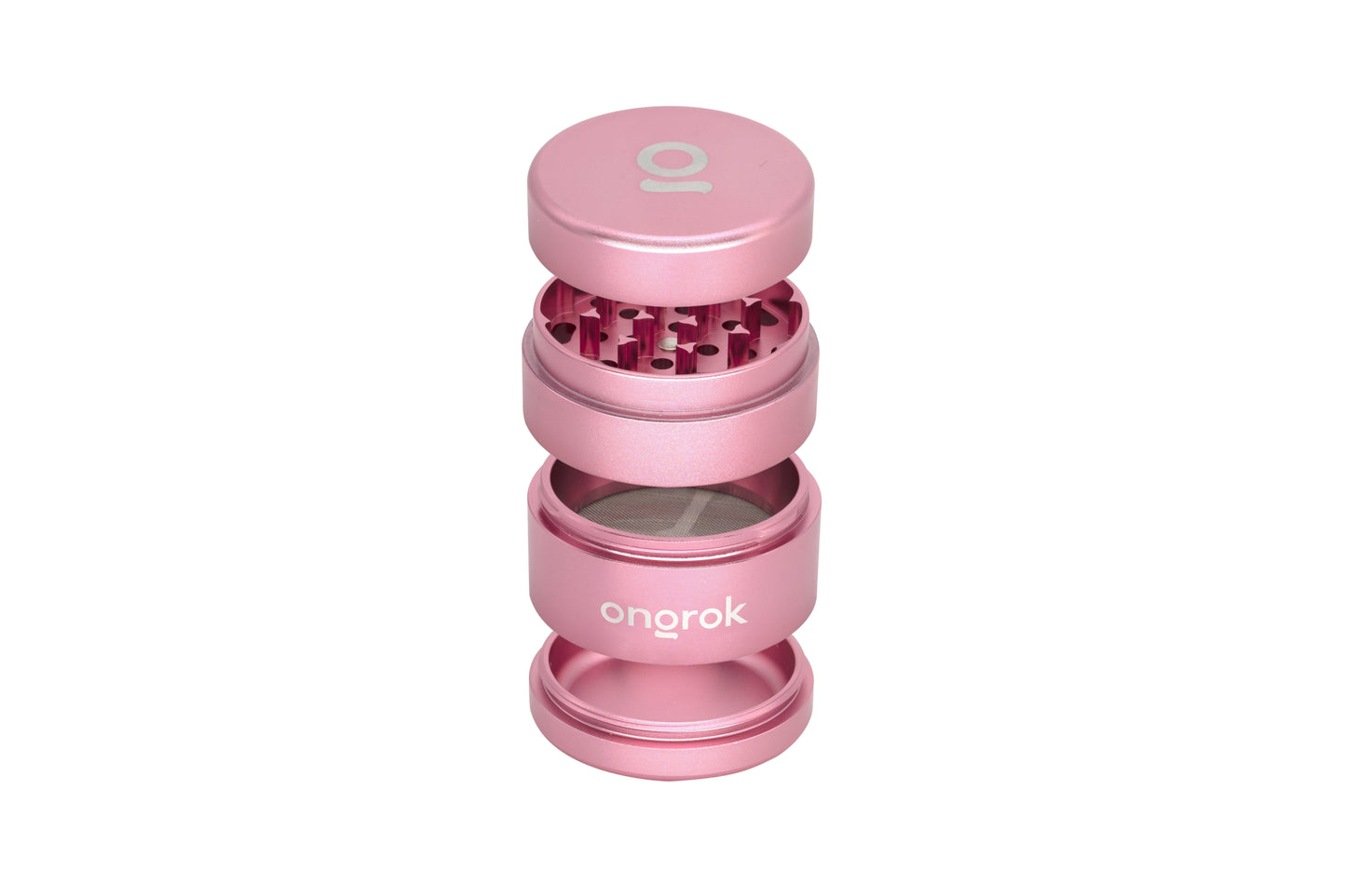 Ongrok Mini 4-Piece EZ Grinder for Easy Herb Grinding