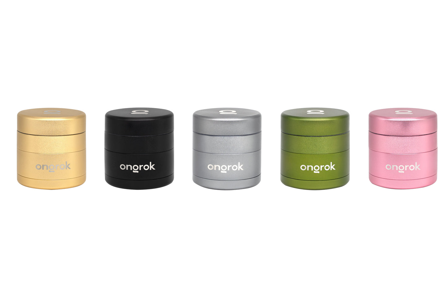 Ongrok Mini 4-Piece EZ Grinder for Easy Herb Grinding